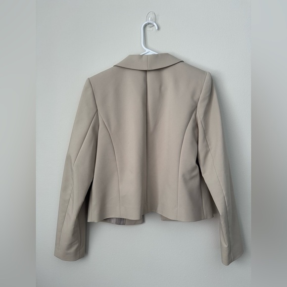 Cream Jacket Blouzer NEW YORK Career Size 8 - Picture 7 of 7